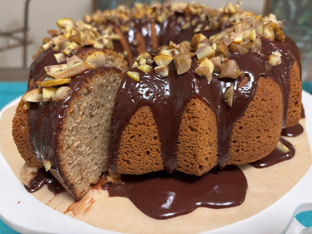 Chestnut & Brown Butter Pound Cake by Martin Sorges